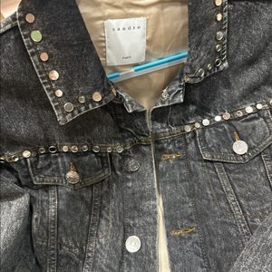 산드로 데님자켓