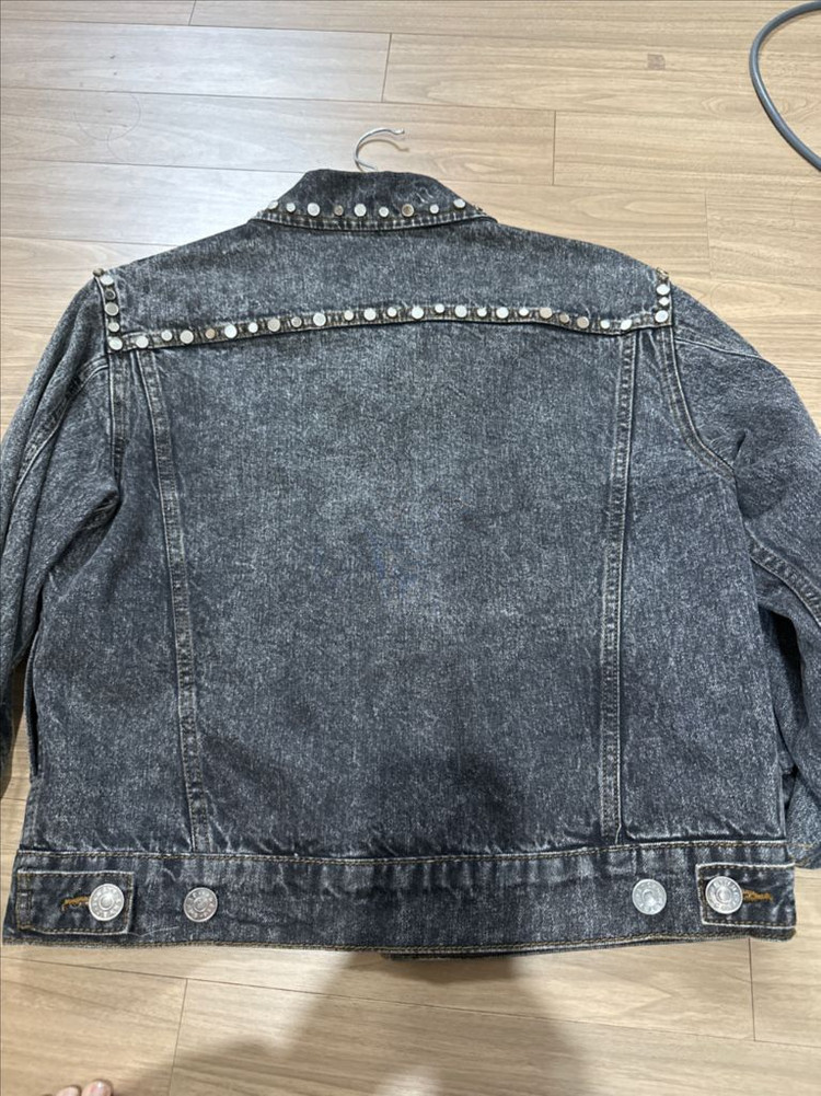산드로 데님자켓--2