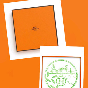 에르메스 운자르뎅 향수 박스