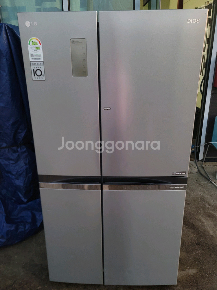 무료배송설치 LG디오스895L 냉장고 청소완료 빠로사용--1