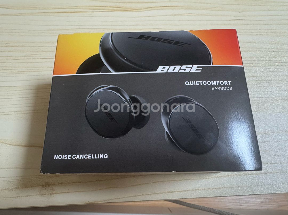 보스 QC 이어버드 블랙 새상품--0