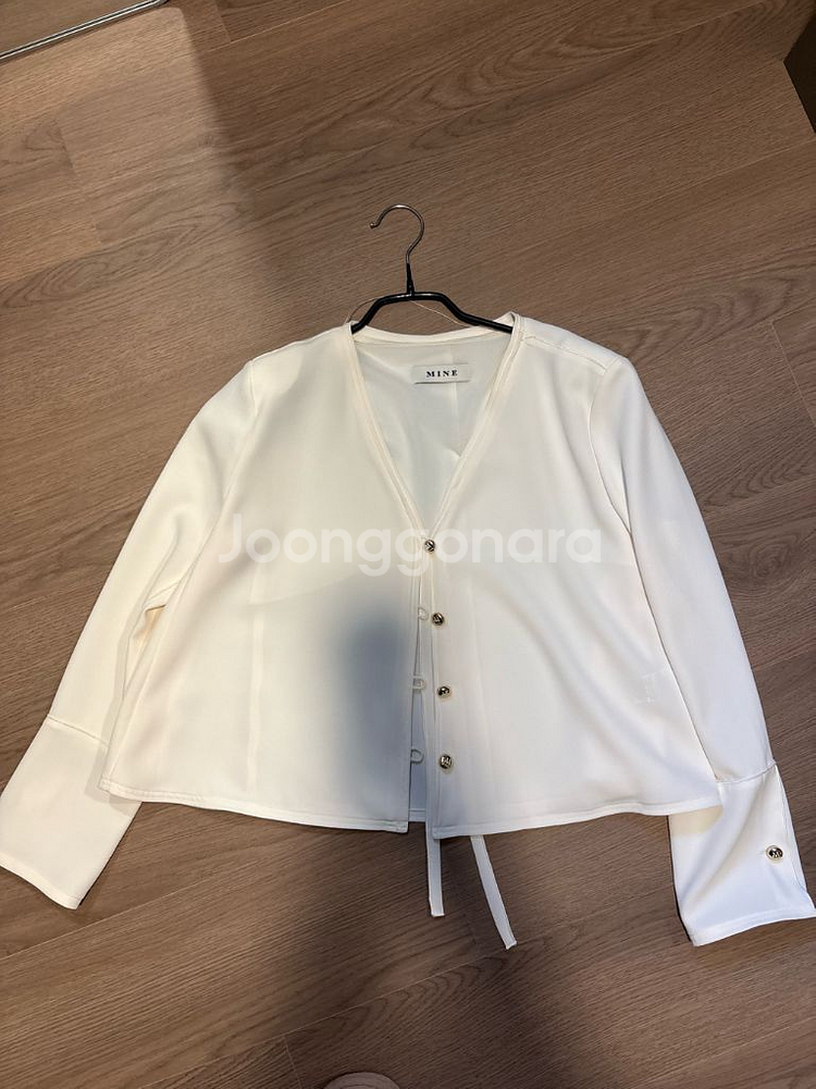 마인 블라우스 자켓 55 크림색상--1
