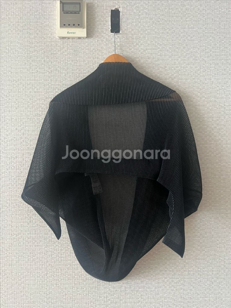 플리츠플리즈 타터미 볼레로 가디건--1