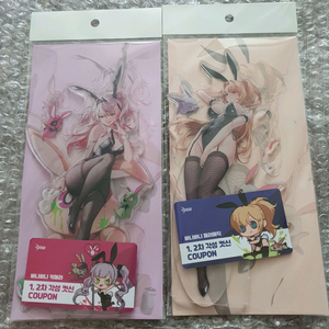 던파 바니바니 패러메딕+키메라 아크릴 등신대 일괄팝니다