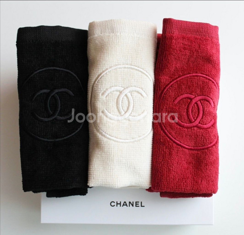 샤넬 블랙기프트 라꼴레시옹 수건세트--0