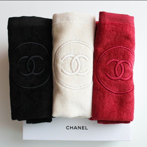 샤넬 블랙기프트 라꼴레시옹 수건세트
