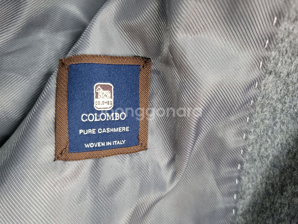 콜롬보 퓨어캐시미어100 코트 66--3