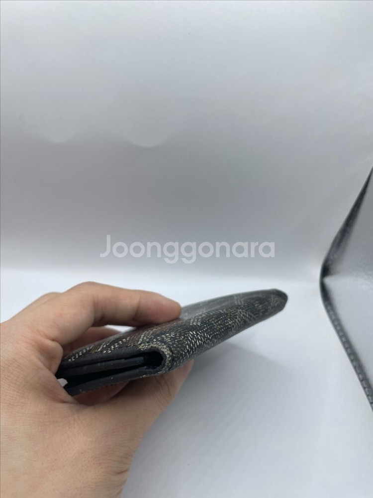 고야드 블랙 컬러 말제르브 카드지갑--4