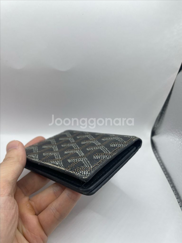 고야드 블랙 컬러 말제르브 카드지갑--6