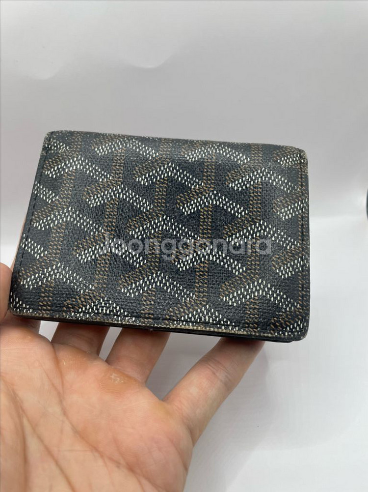 고야드 블랙 컬러 말제르브 카드지갑--7