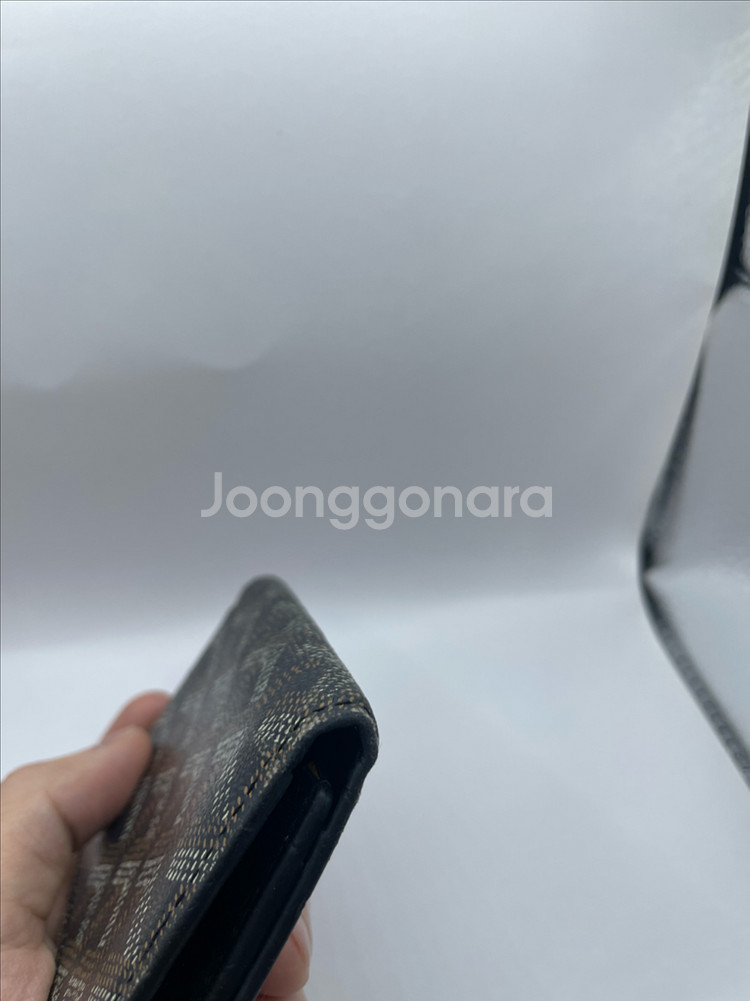 고야드 블랙 컬러 말제르브 카드지갑--8