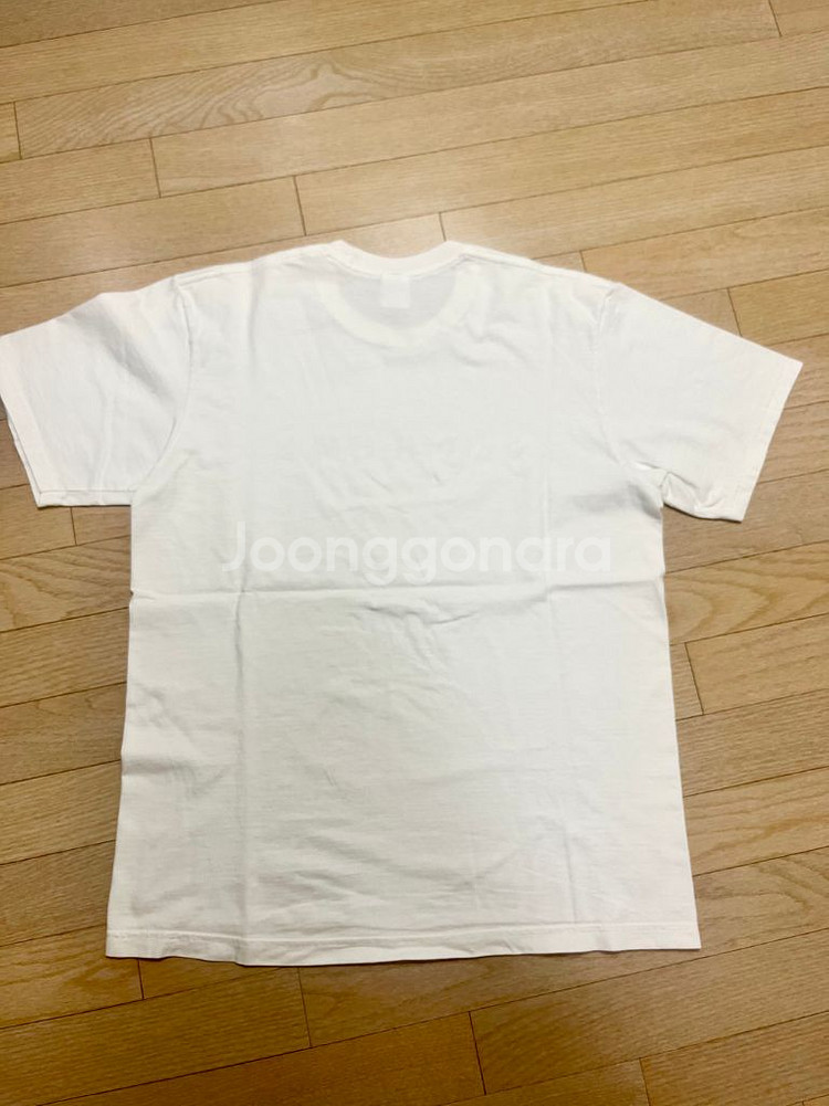 23FW 슈프림 스텐실 Stencil 티셔츠 화이트 L--1