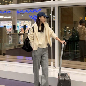 그레이룸 니팅 트레이닝 팬츠 차콜 M