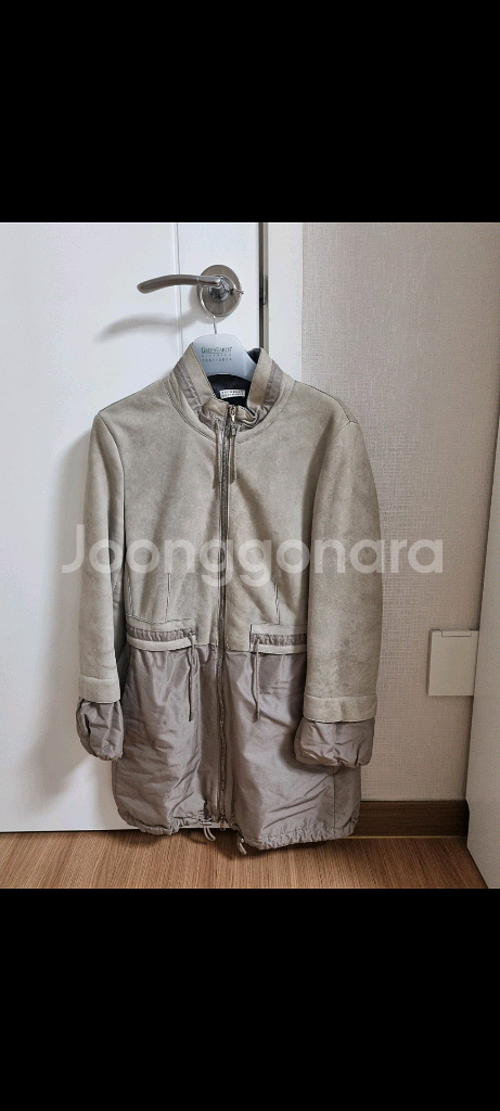 브루넬로 쿠치넬리 쎄무 가죽 자켓 44사이즈--0