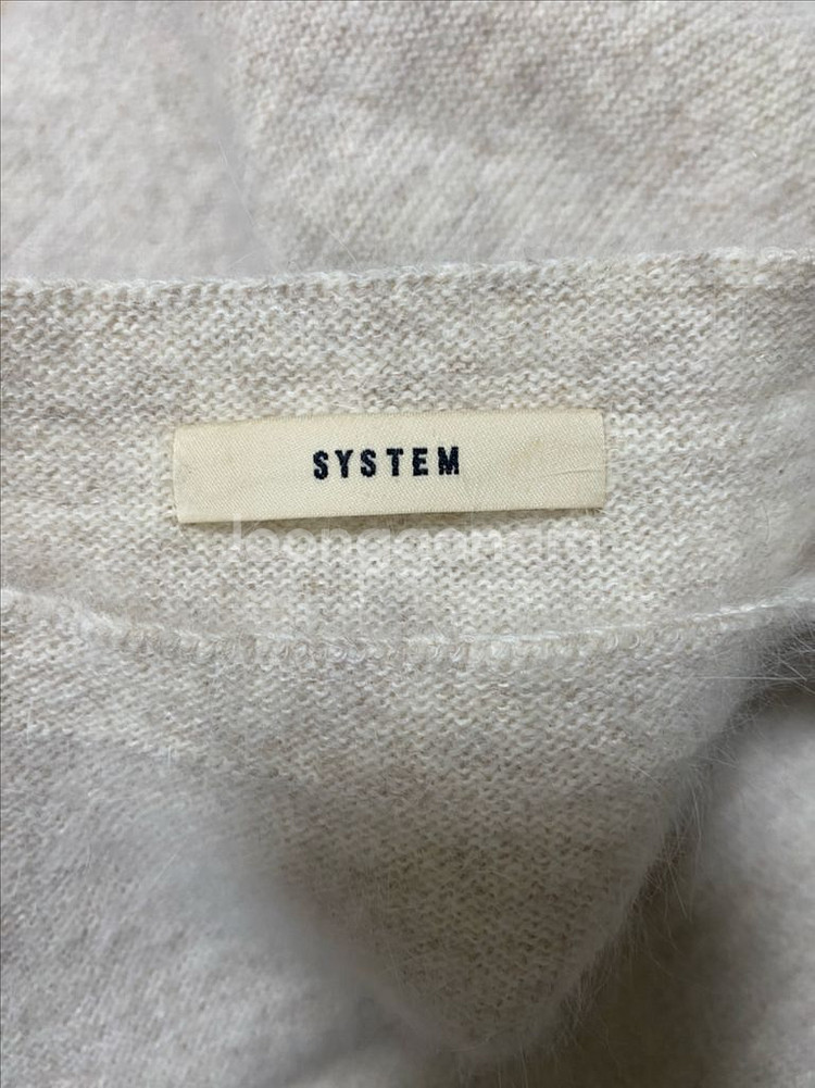 한섬 시스템 니트 앙고라 더캐시미어 타임 마인 랑방래트--3