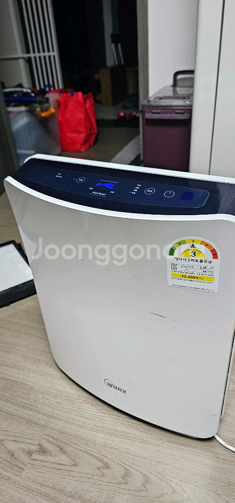 위닉스 공기청정기. 필터 교체--0