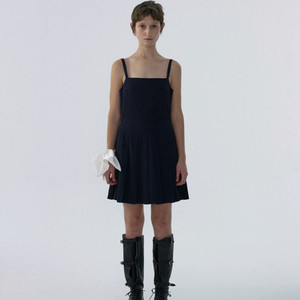 리본빛 hemisphere pleated dress