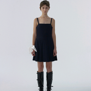 리본빛 hemisphere pleated dress