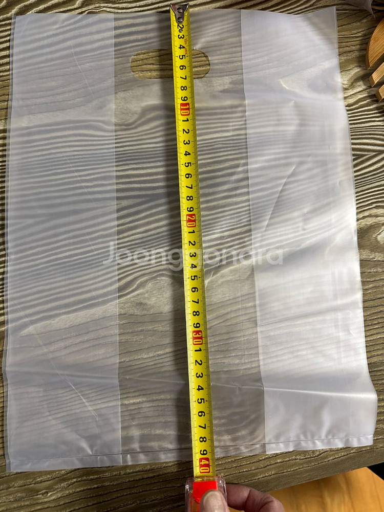 무지 반투명비닐--0