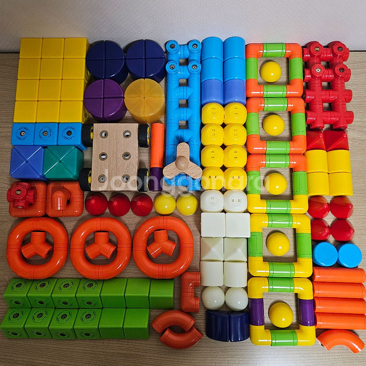 (상태깨끗) 에드토이 200피스 (에듀토이 내가맥스)--1