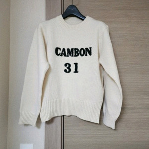 새상품) 레터링니트