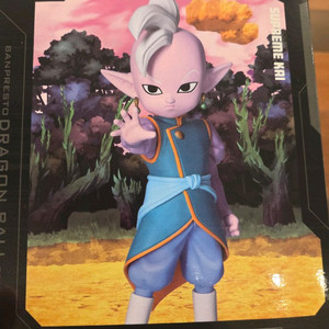 드래곤볼 계왕신 미니 판넬첨부 미개봉 피규어