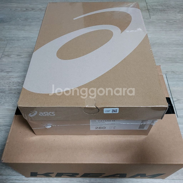 (새상품 정품) 아식스 언리미티드 젤카야노 14 280--1