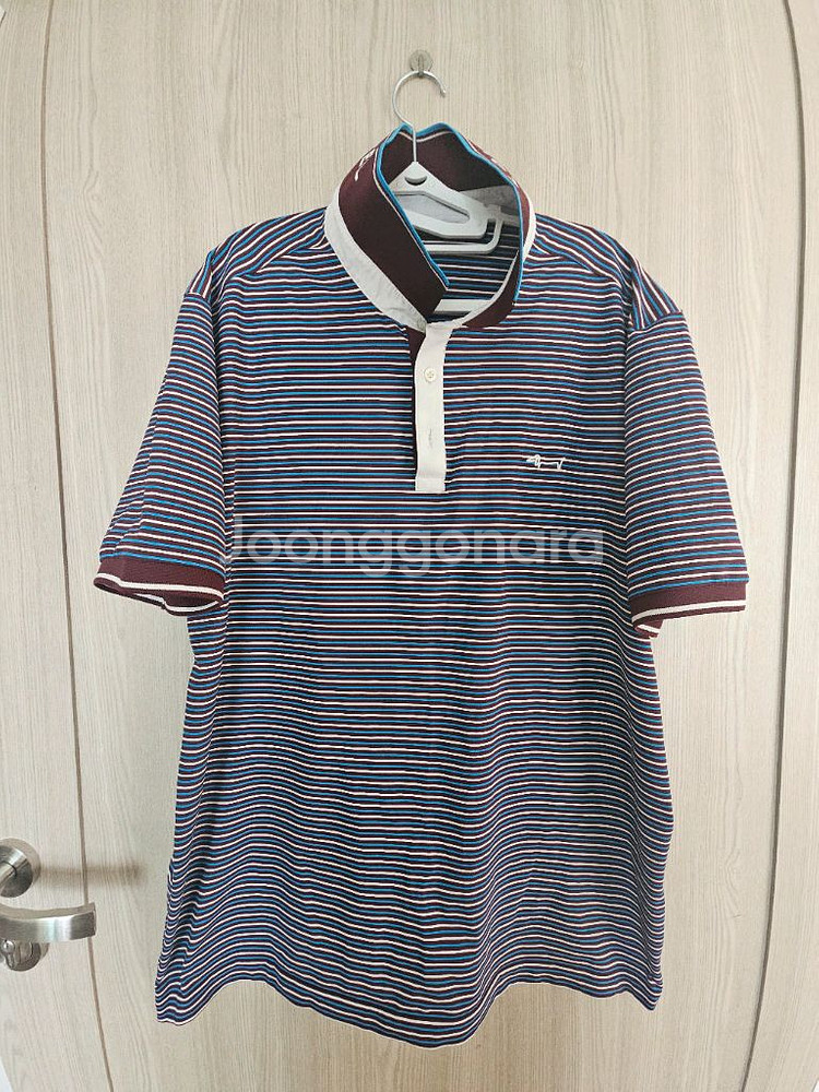 루이까스텔 스트라이프 폴로티 팝니다 (사이즈 110)--0