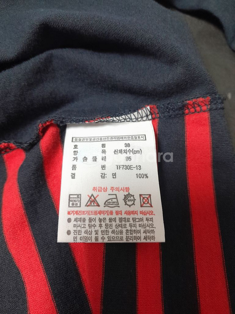 라코스테 새거수준 면티 티셔츠--4