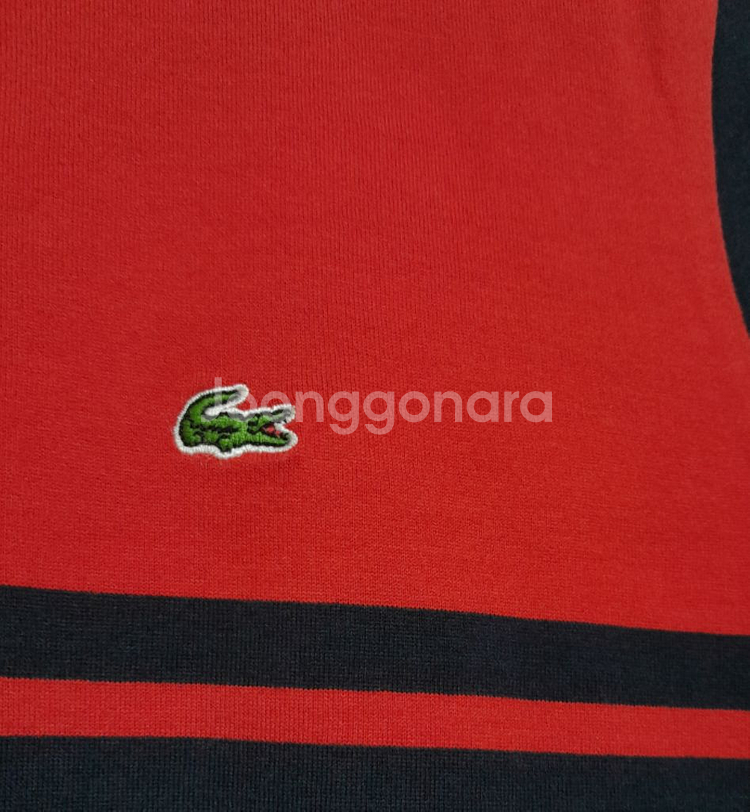 라코스테 새거수준 면티 티셔츠--5