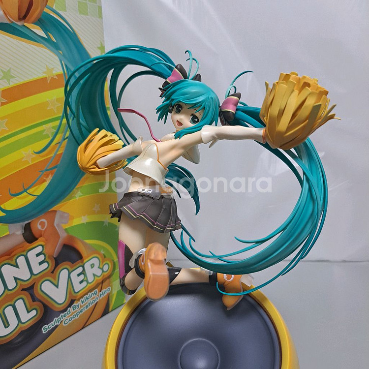 하츠네미쿠 치어풀 치어리더 1/8 스케일 미소녀 피규어--0