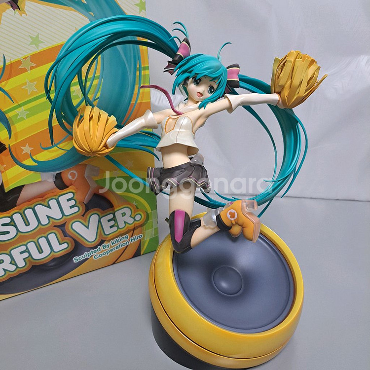 하츠네미쿠 치어풀 치어리더 1/8 스케일 미소녀 피규어--1