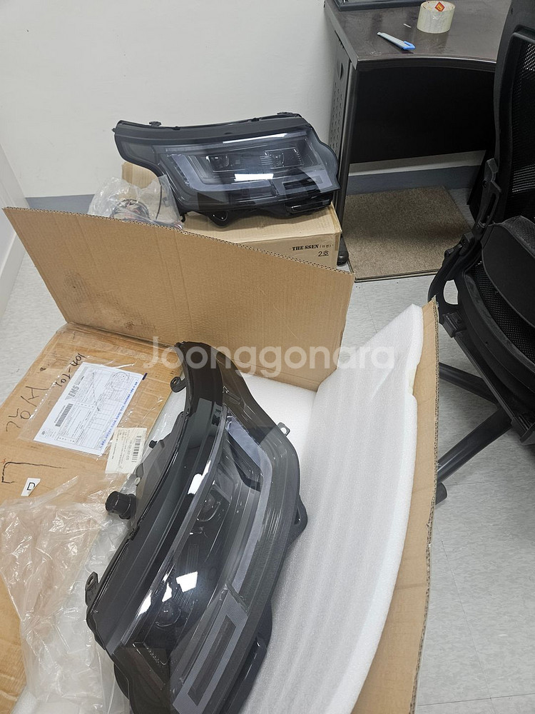 레인지로버 L405 전기형 컨버젼 헤드라이트--5