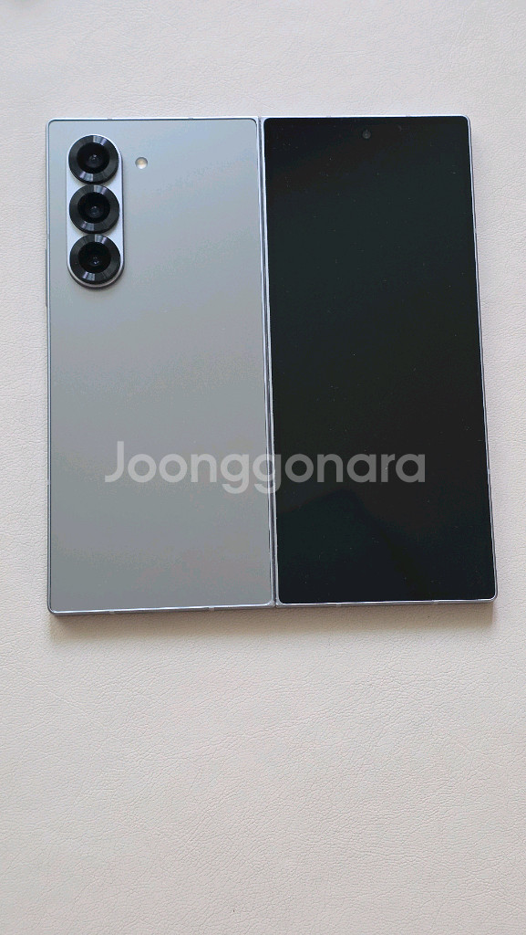 갤럭시Z폴드6 512GB 실버+정품S펜 케이스--4