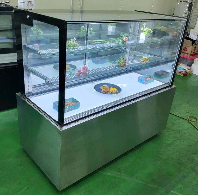 구룡 정육 숙성 케잌 베이커리 냉동냉장 겸용 쇼케이스 이미지