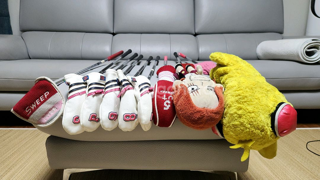 여성 골프채 풀세트(드라이버,우드,아이언,퍼터,캐디백)--5