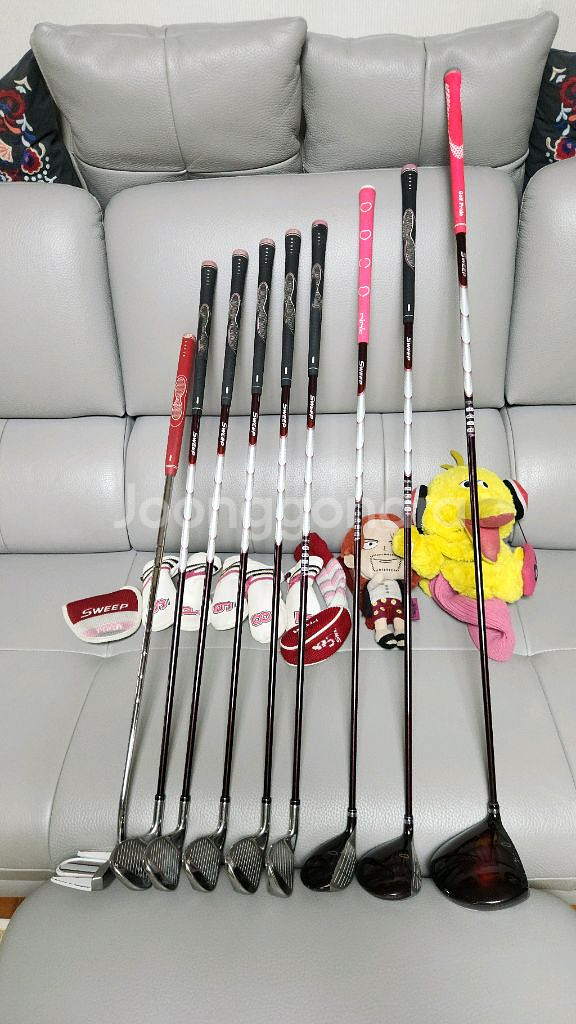 여성 골프채 풀세트(드라이버,우드,아이언,퍼터,캐디백)--7