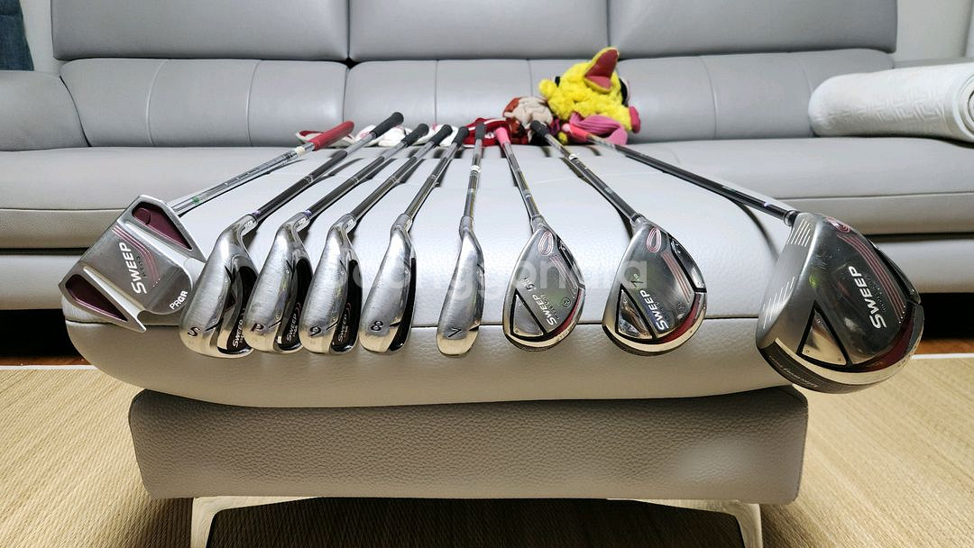 여성 골프채 풀세트(드라이버,우드,아이언,퍼터,캐디백)--6