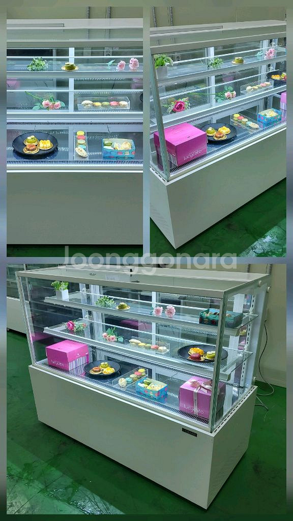정육 숙성 반찬 케잌 디저트 냉동냉장 겸용 쇼케이스--1