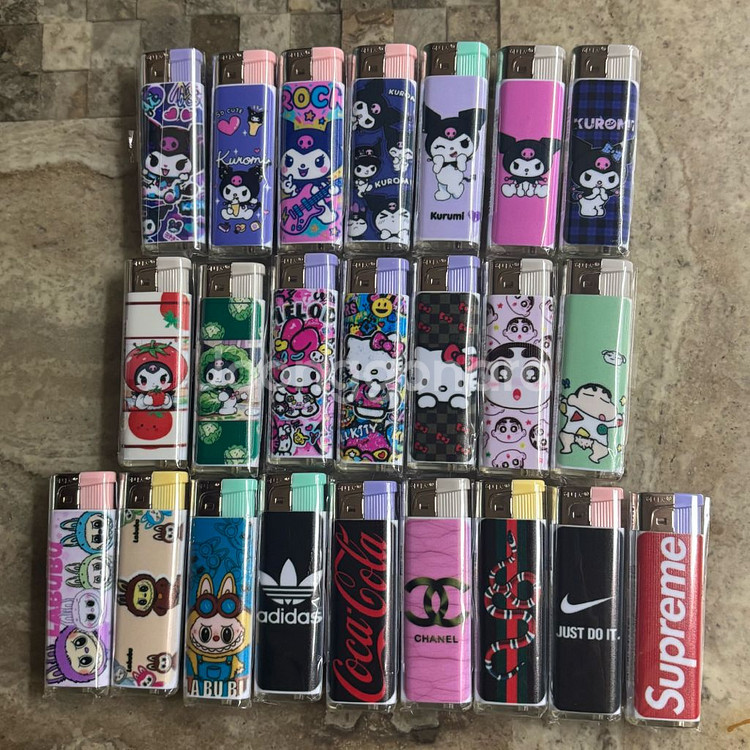 캐릭터 터보라이터 쿠로미 마이멜로디 라부부 키티 짱구--0