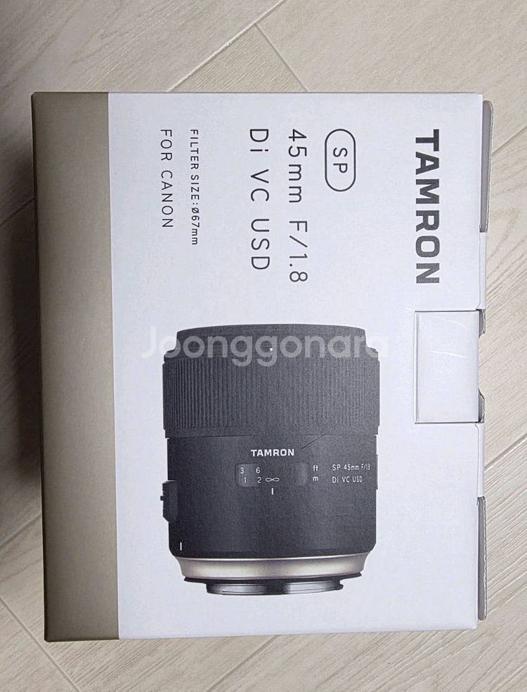 탐론정품 SP 45mm f1.8 (캐논용)--1