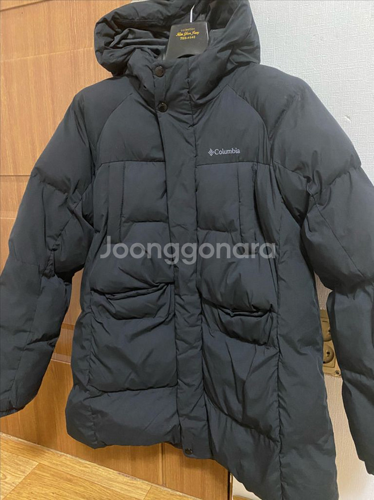 콜롬비아 키즈 옴니히트 하프기장 패딩--0
