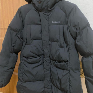 콜롬비아 키즈 옴니히트 하프기장 패딩