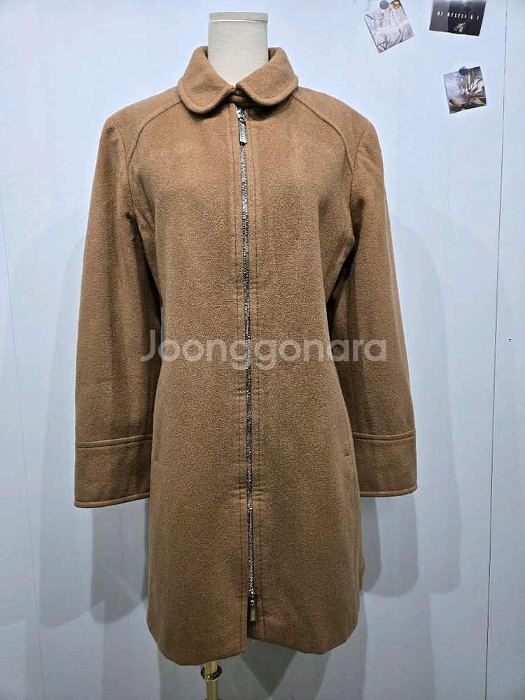 막스앤코 브라운 롱 코트 막스마라--0