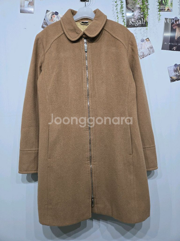 막스앤코 브라운 롱 코트 막스마라--2