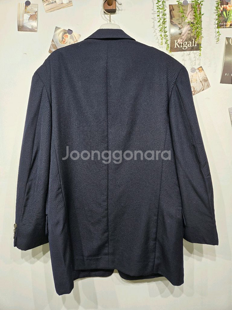 요지 야마모토 네이비 남성 정장 세트--3