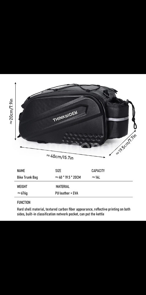 [특가새제품]자전거가방 패니어가방 자전거짐받이가방--2