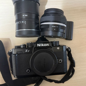 니콘 Zf 풀박+40mm se+7장인 75mm f2