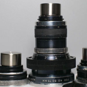 빈티지 아나모픽 렌즈 40,50,75mm f2