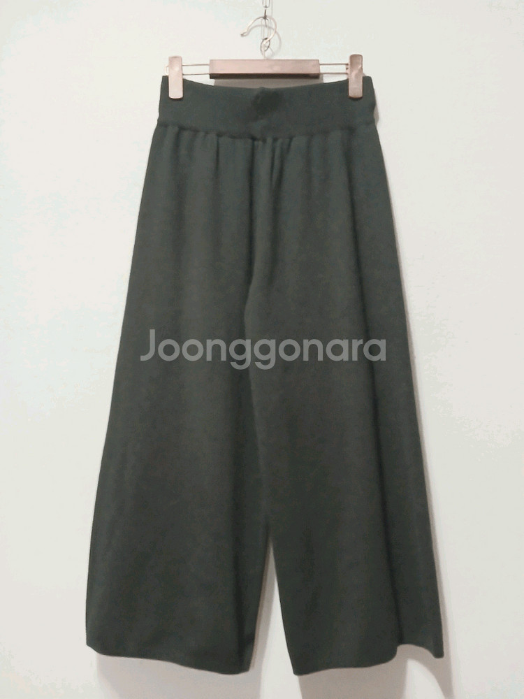 검정색 니트 와이드 팬츠 55.66--0